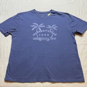 Vintage Jimmy Buffett Margaritaville 1983 Caribbean Soul Tour T-Shirt NWT